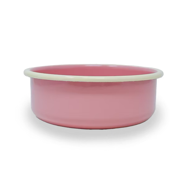 Lills Futternapf Emaille Pink Berry