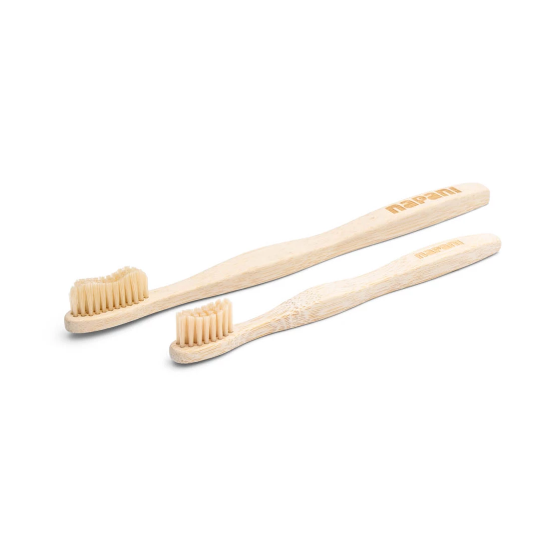 Dog toothbrush made from bamboo