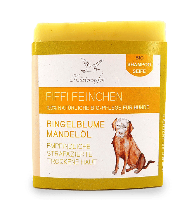 Bio-Hundeseife: Shampoo "Fiffi Feinchen" mit Ringelblume