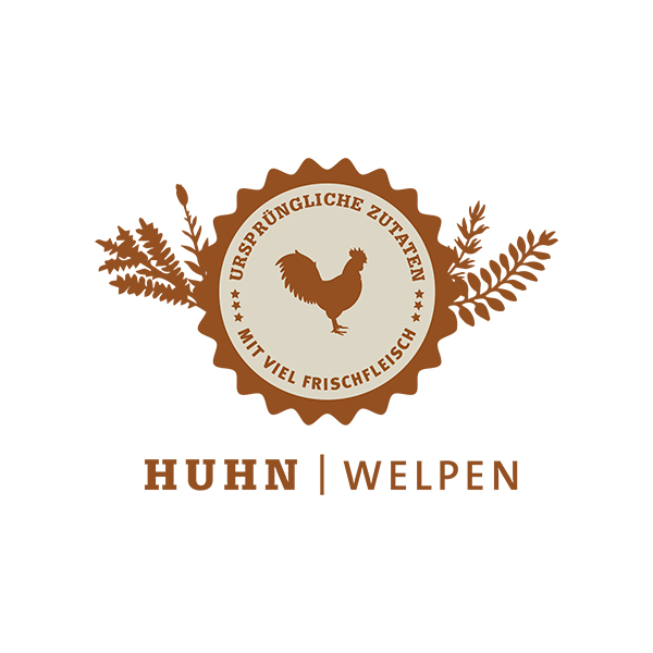 Trockenfleisch-Menü "Landhuhn" Welpe 