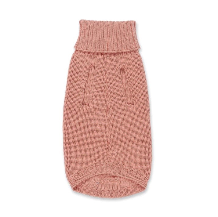 Dog sweater for female dogs pink