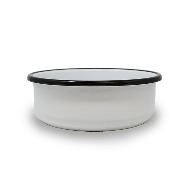 Enamel dog bowl "Nele"