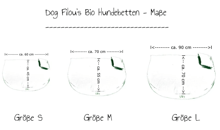 Wasserabweisendes Bio-Hundebett